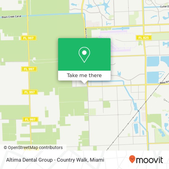 Mapa de Altima Dental Group - Country Walk