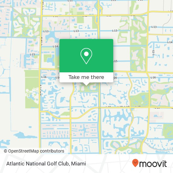 Atlantic National Golf Club map