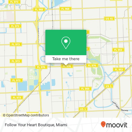 Follow Your Heart Boutique map