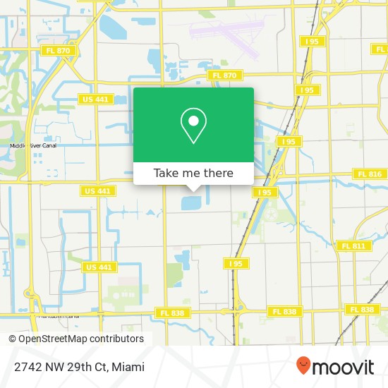 2742 NW 29th Ct map