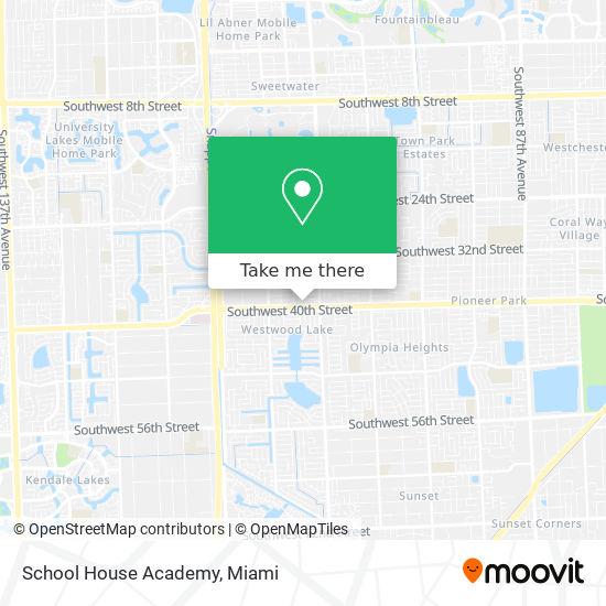 School House Academy map