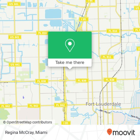 Regina McCray map