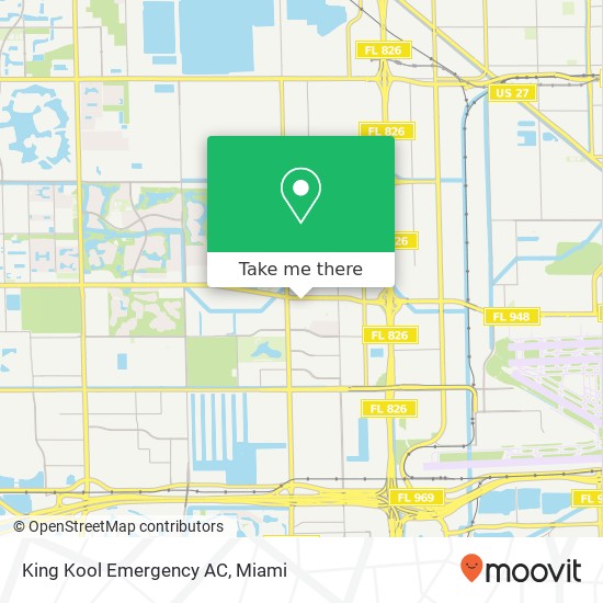 King Kool Emergency AC map
