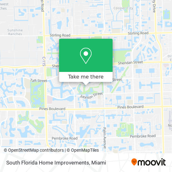 South Florida Home Improvements map