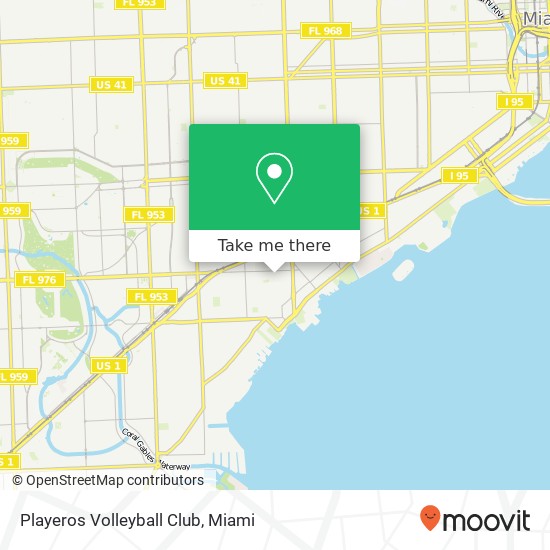 Playeros Volleyball Club map