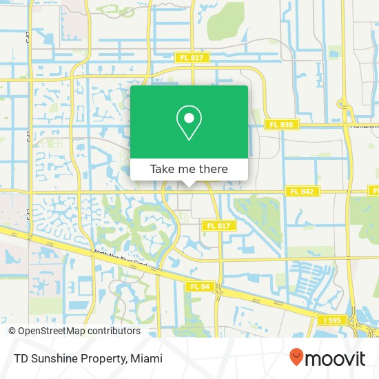 Mapa de TD Sunshine Property