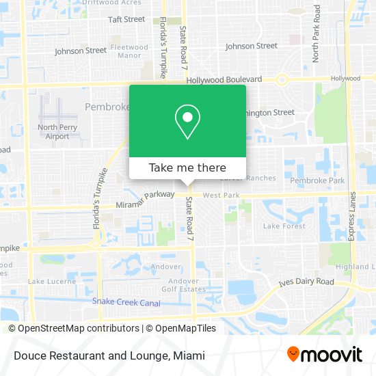 Douce Restaurant and Lounge map