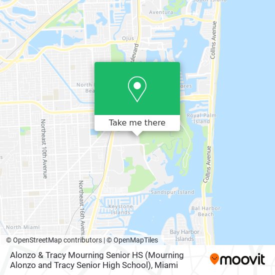 Alonzo & Tracy Mourning Senior HS (Mourning Alonzo and Tracy Senior High School) map