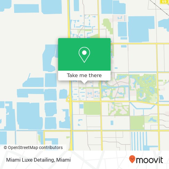 Mapa de Miami Luxe Detailing