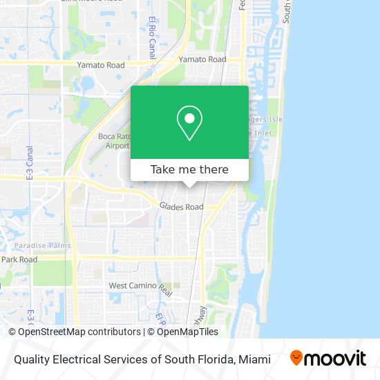 Mapa de Quality Electrical Services of South Florida