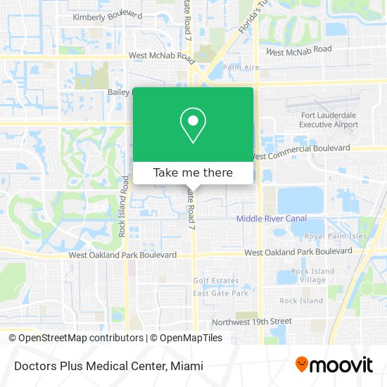 Mapa de Doctors Plus Medical Center