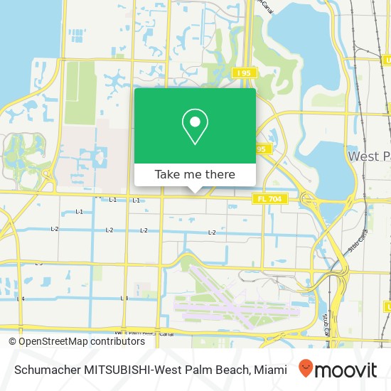 Mapa de Schumacher MITSUBISHI-West Palm Beach