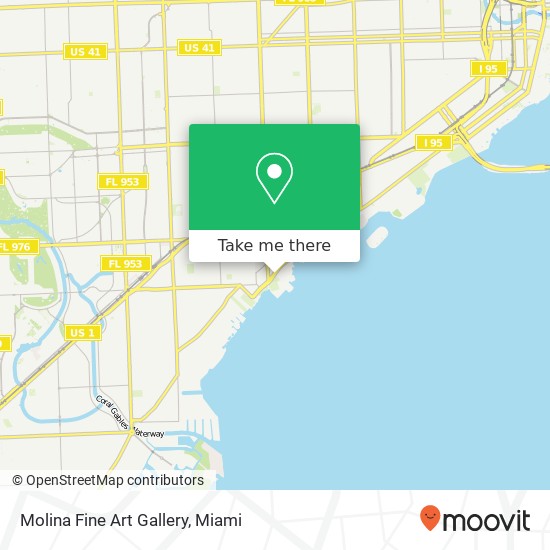 Molina Fine Art Gallery map