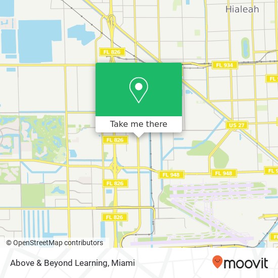 Above & Beyond Learning map