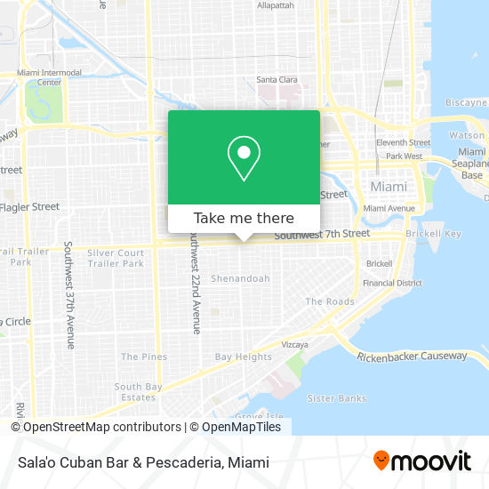 Mapa de Sala'o Cuban Bar & Pescaderia