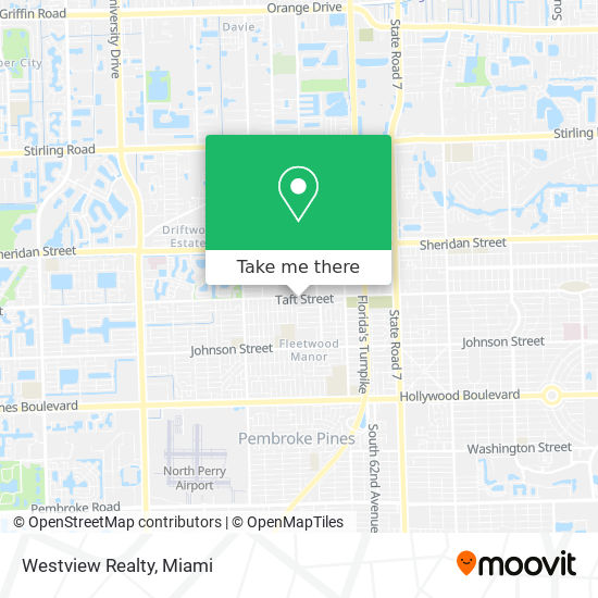 Westview Realty map