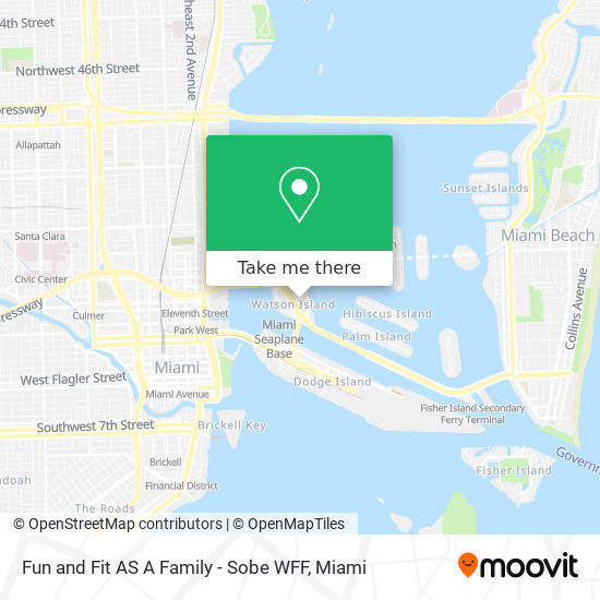 Mapa de Fun and Fit AS A Family - Sobe WFF