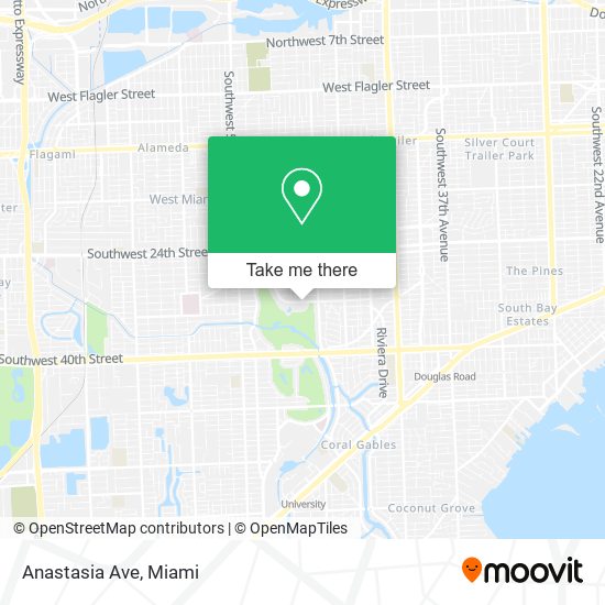 Mapa de Anastasia Ave