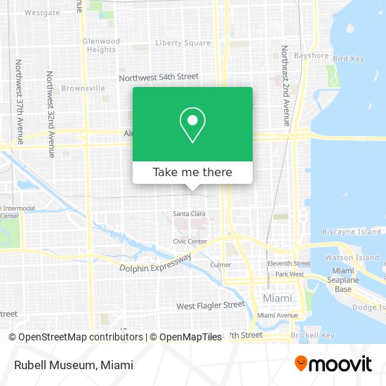 Mapa de Rubell Museum