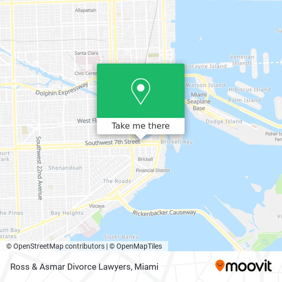 Mapa de Ross & Asmar Divorce Lawyers