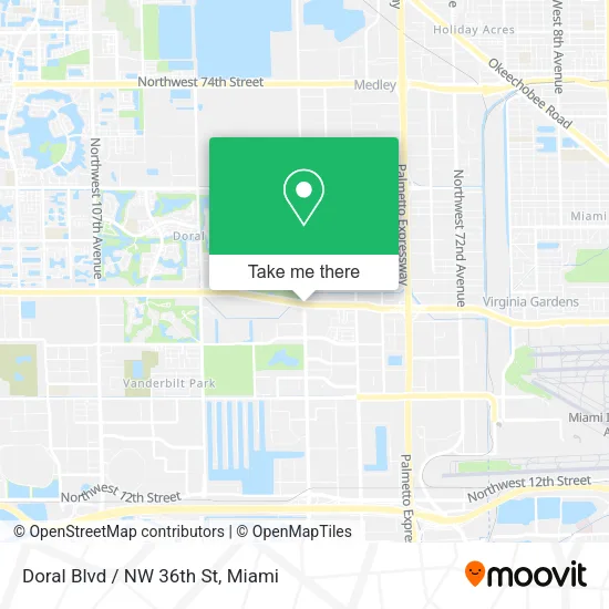 Doral Blvd / NW 36th St map