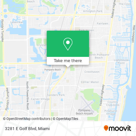 3281 E Golf Blvd map