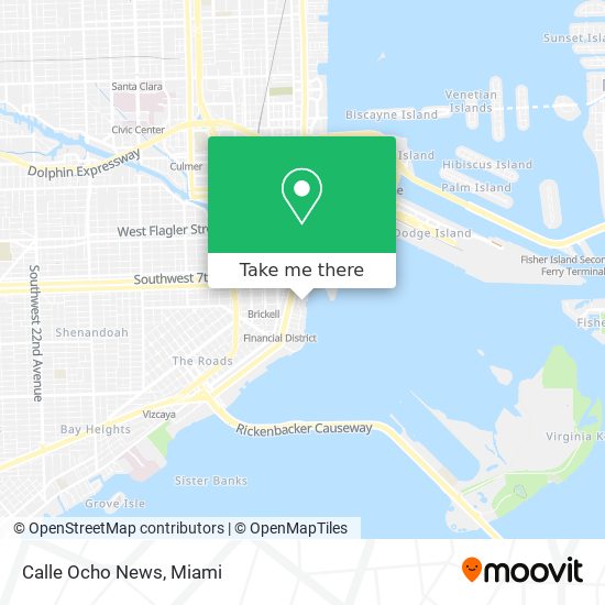 Mapa de Calle Ocho News