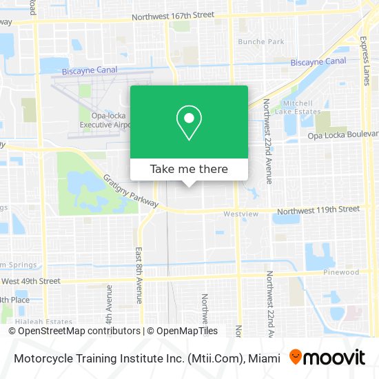 Mapa de Motorcycle Training Institute Inc. (Mtii.Com)