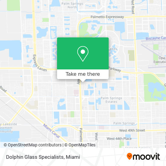 Dolphin Glass Specialists map