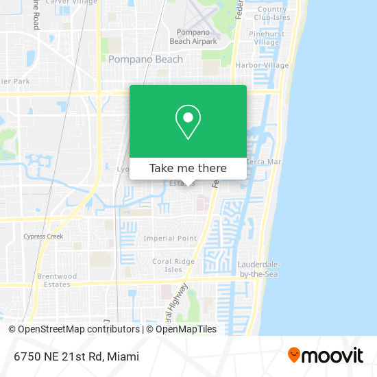 6750 NE 21st Rd map