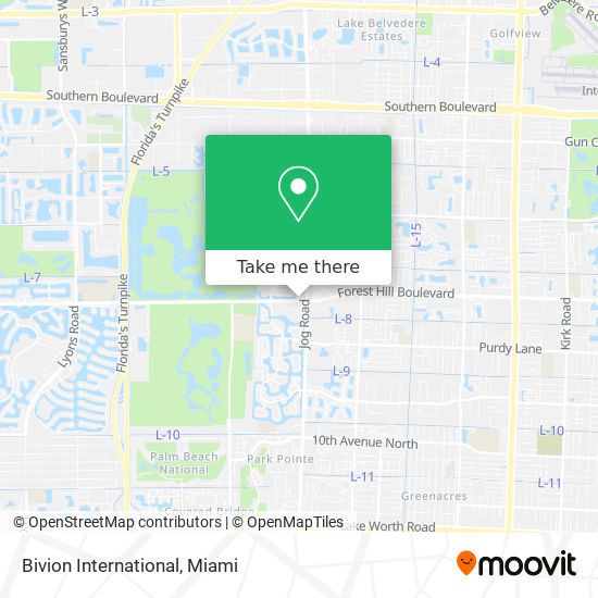 Bivion International map