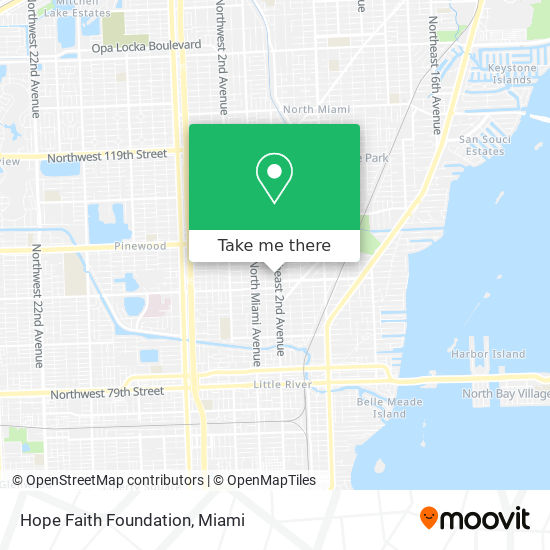 Mapa de Hope Faith Foundation