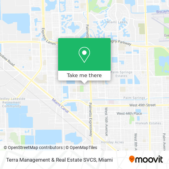 Terra Management & Real Estate SVCS map