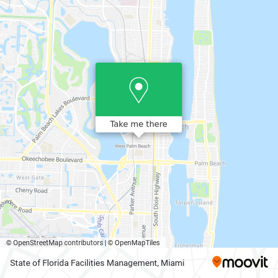 Mapa de State of Florida Facilities Management