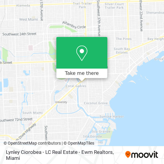 Lynley Ciorobea - LC Real Estate - Ewm Realtors map