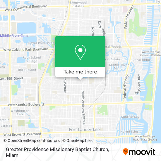Mapa de Greater Providence Missionary Baptist Church
