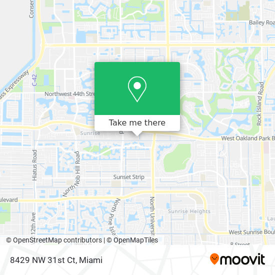 8429 NW 31st Ct map