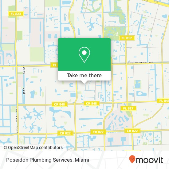 Poseidon Plumbing Services map