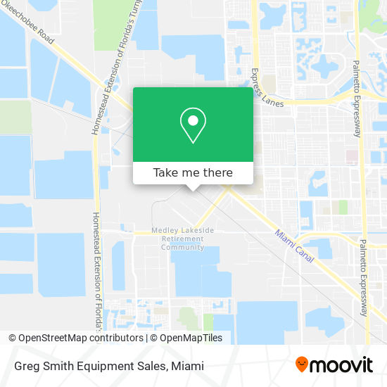 Greg Smith Equipment Sales map
