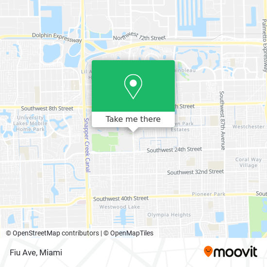 Fiu Ave map