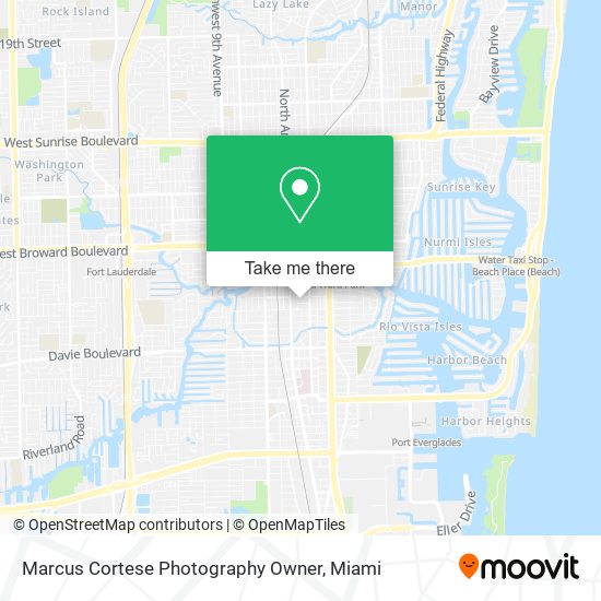 Marcus Cortese Photography Owner map