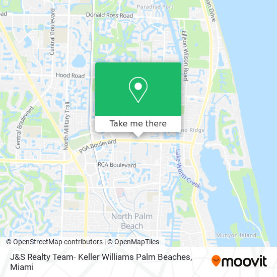J&S Realty Team- Keller Williams Palm Beaches map