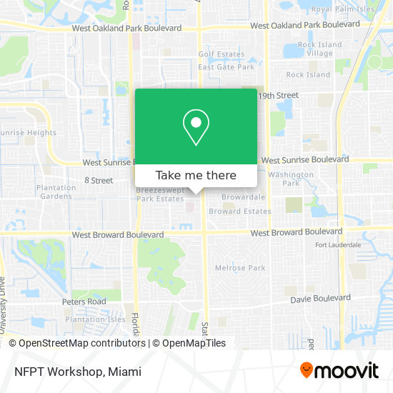 NFPT Workshop map