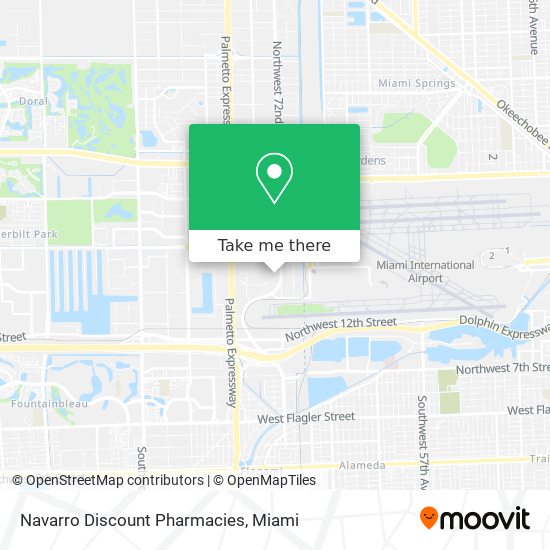 Navarro Discount Pharmacies map