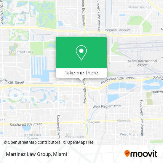 Martinez Law Group map