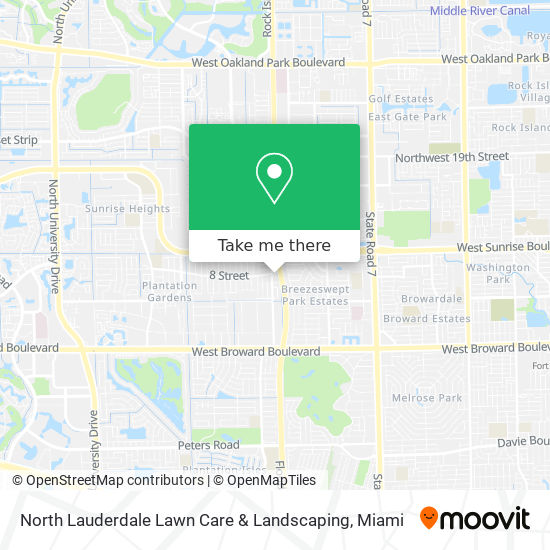 North Lauderdale Lawn Care & Landscaping map