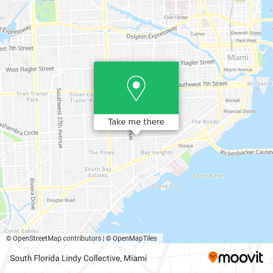 South Florida Lindy Collective map