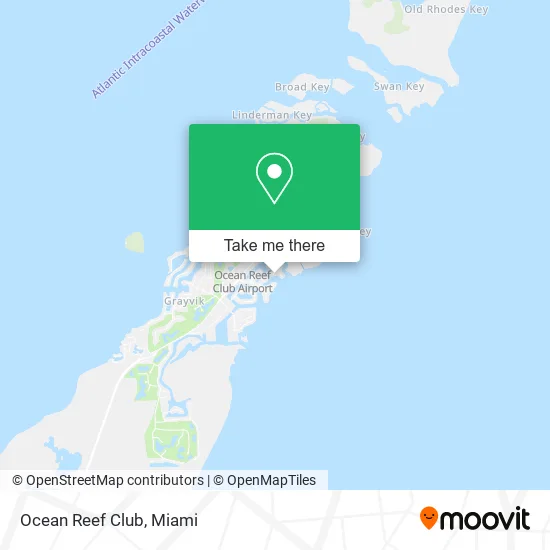 Ocean Reef Club map