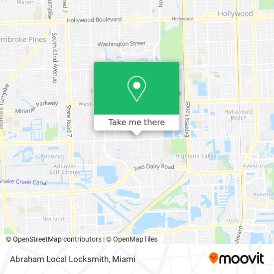 Abraham Local Locksmith map