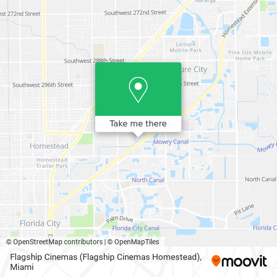 Flagship Cinemas (Flagship Cinemas Homestead) map
